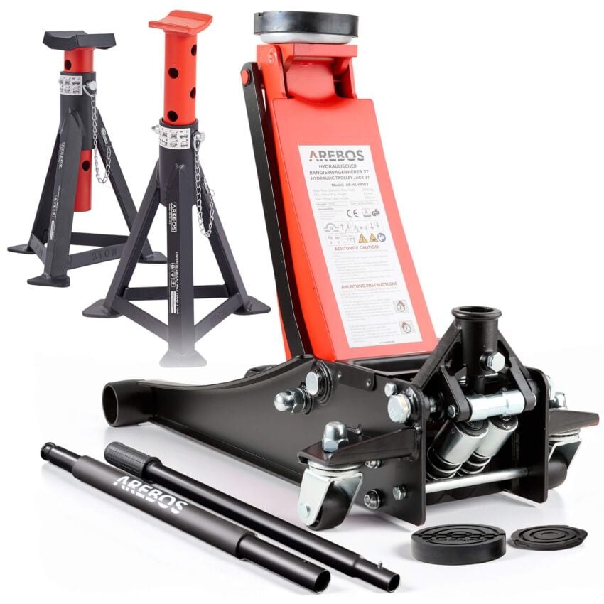 Gato con 2 almohadillas de goma y 2 caballetes