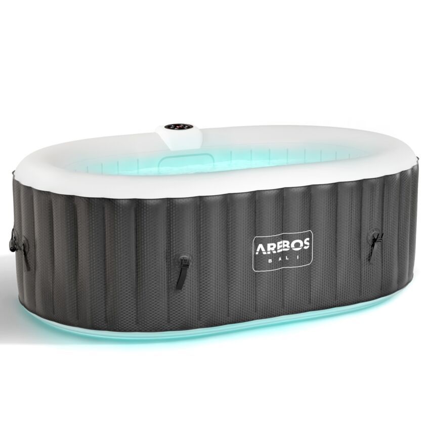 Piscina Spa Bali oval con LED 2400W
