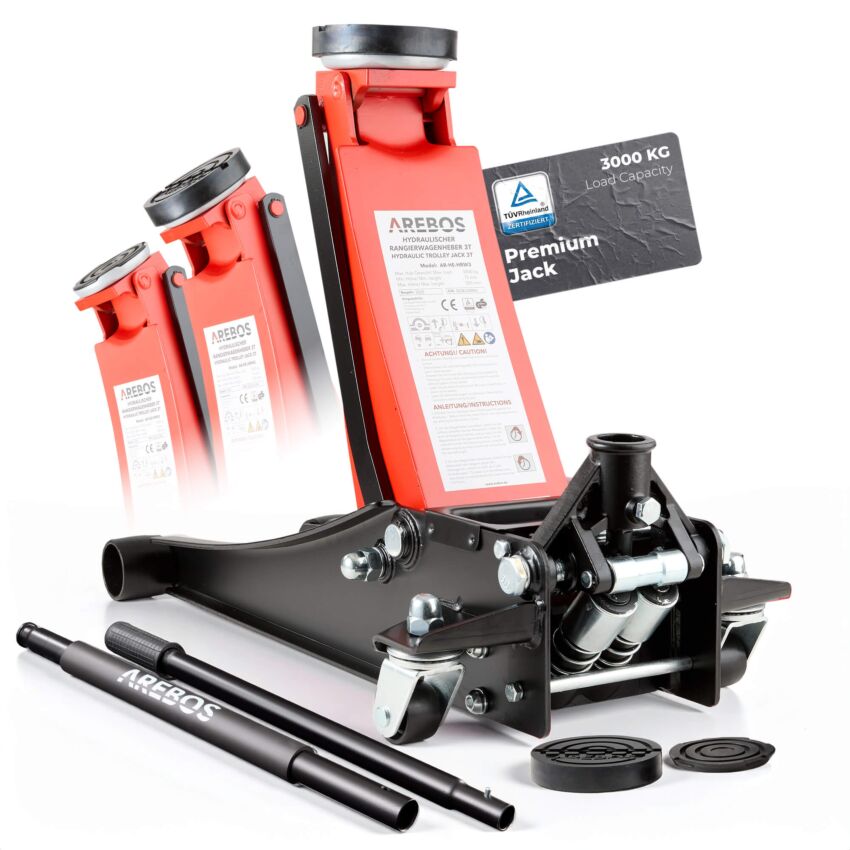 Gato hidráulico de carretilla 3T