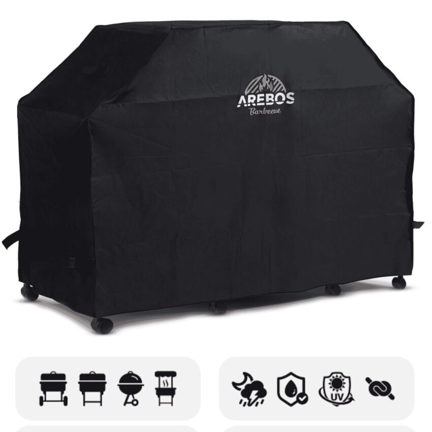 Funda para capó de barbacoa 163 x 61 x 122 cm