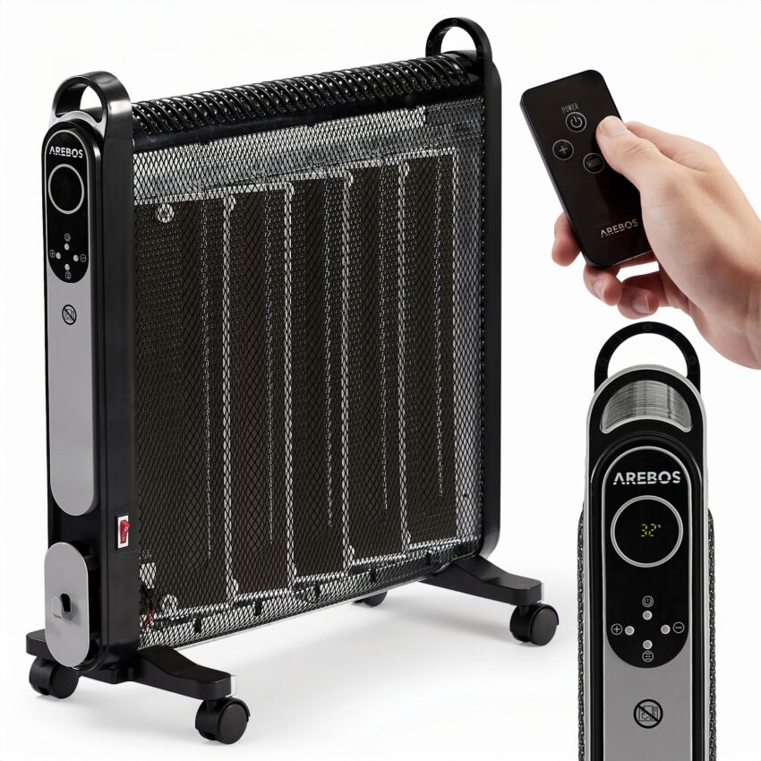 Convector 2000 W Mica Negro 