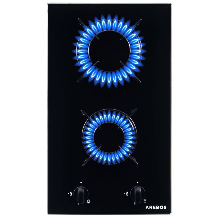 Placa gas 30 cm 2 fuegos