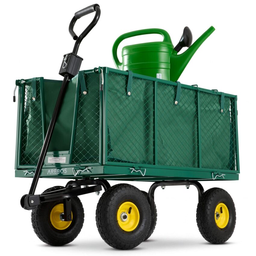 Carrito jardin 550kg - verde
