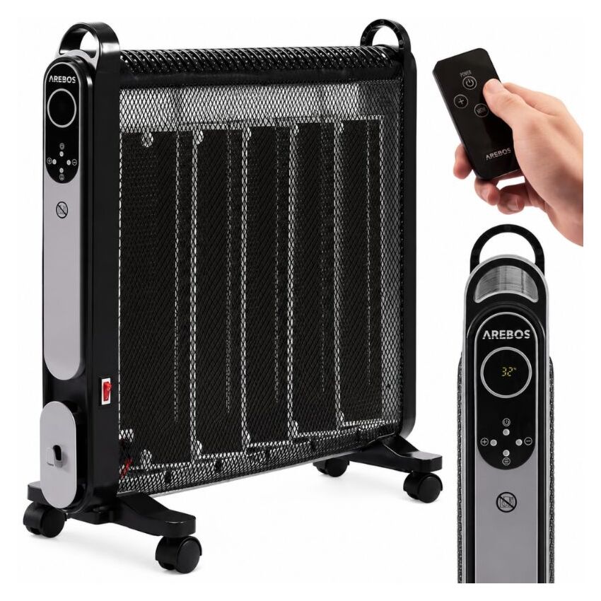Convector 2000 W Mica Negro 