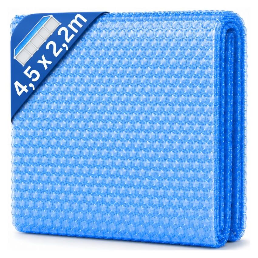 Folio solar piscina 4,5x2,2 m rectangular 120mic