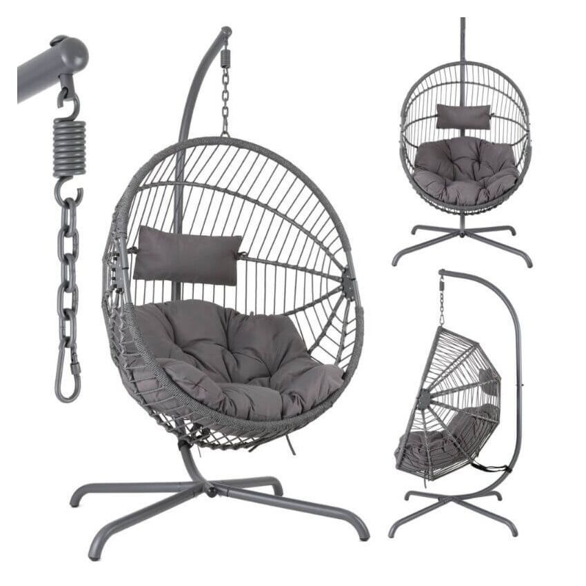 Silla colgante con estructura